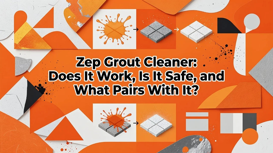 Professional header image for comparison analysis: Zep Grout Cleaner: Does It Work, Is It Safe, and What Pai...