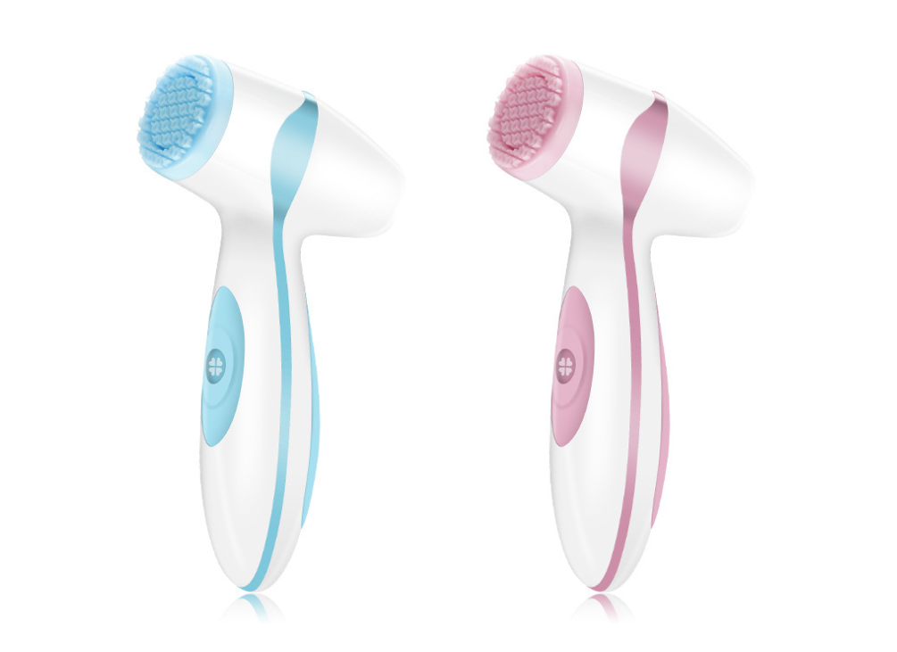 Electric Facial Cleansing Brush and Massager Device