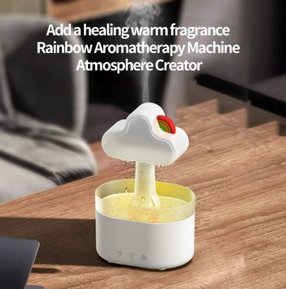 Rainbow Rain Cloud Ultrasonic Humidifier with LED Light