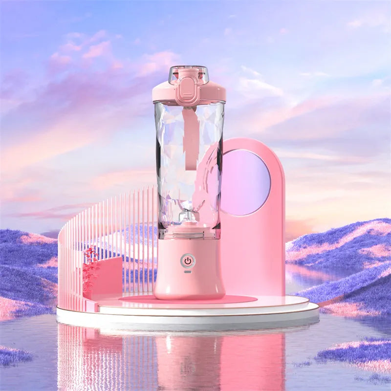 Portable Personal Blender – 6‑Blade Juicer