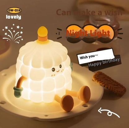 Creative Sleep Night Lamp – Soft Glow Bedside Light