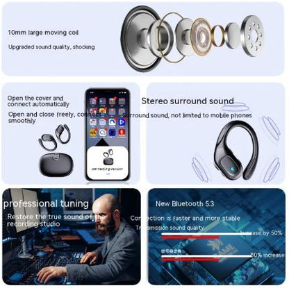 Smart Noise Reduction Wireless Bluetooth Headset