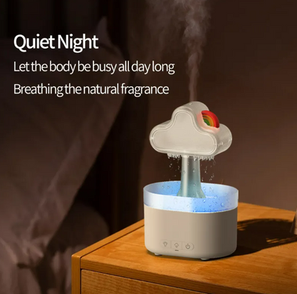 Rainbow Rain Cloud Ultrasonic Humidifier with LED Light