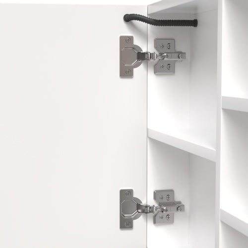 Modern 32x28 " LED Bathroom Medicine Cabinet with mirror