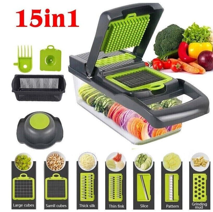 15 In 1 Multi-Function Vegetable Chopper