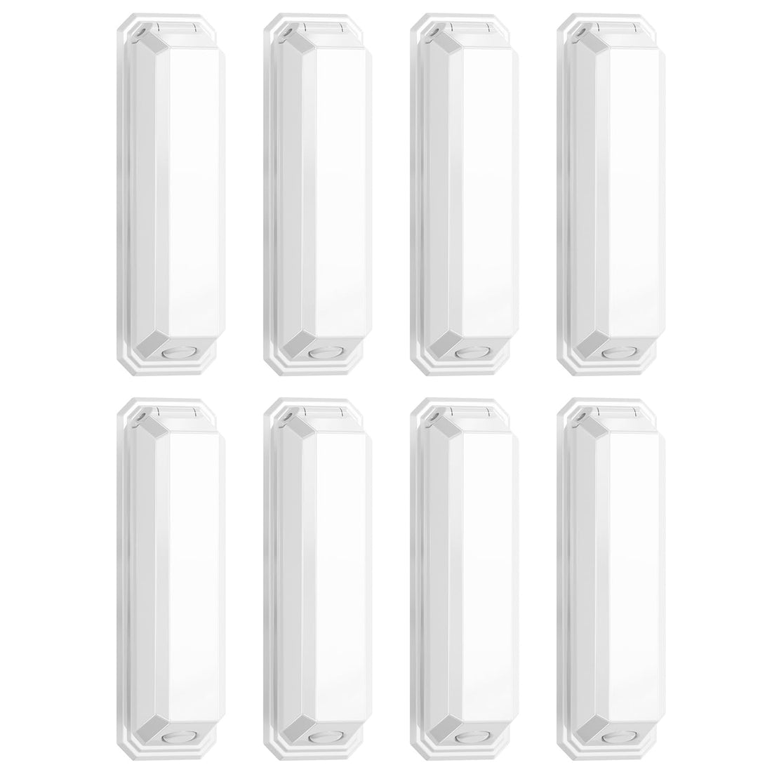 CLYMENE Light Switch Cover Guard Child Proof Wall Switch Cover Keeps Your Lights or Switches from Getting Accidentally Turned ON or Off Toggle Style (White 8 Pack)