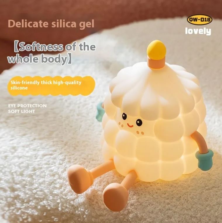 Creative Sleep Night Lamp – Soft Glow Bedside Light
