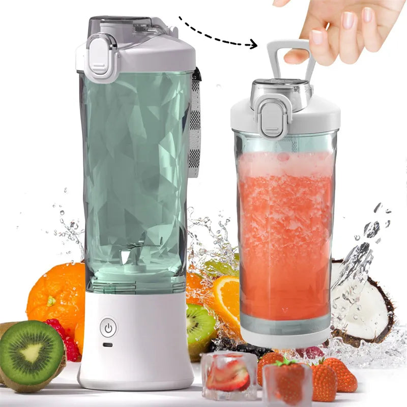 Portable Personal Blender – 6‑Blade Juicer