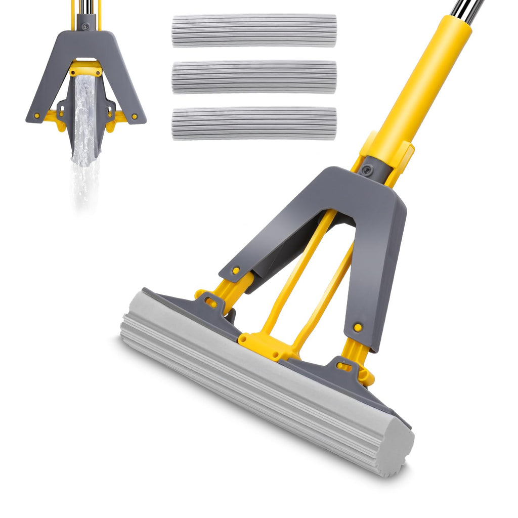Super Absorbent Telescopic PVA Sponge Mop