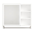 Modern 32x28 " LED Bathroom Medicine Cabinet with mirror