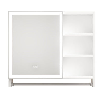 Modern 32x28 " LED Bathroom Medicine Cabinet with mirror