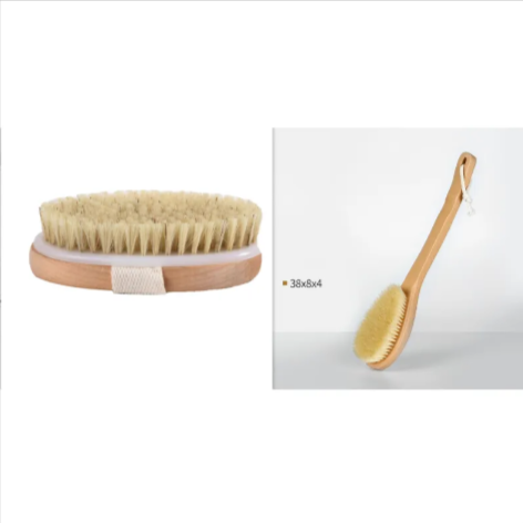 Wooden Bristle Bath Brush