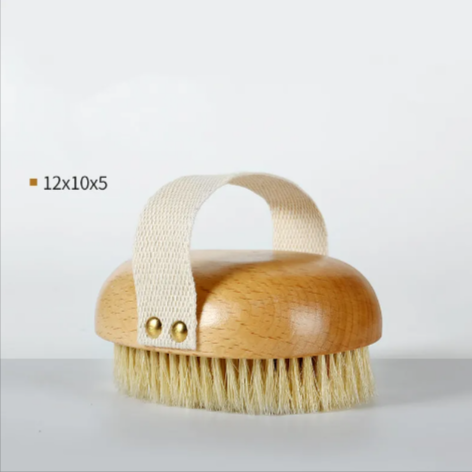 Wooden Bristle Bath Brush