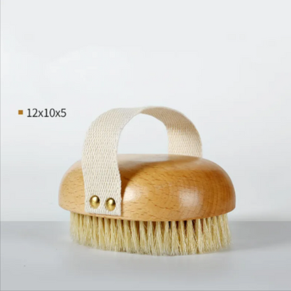 Wooden Bristle Bath Brush