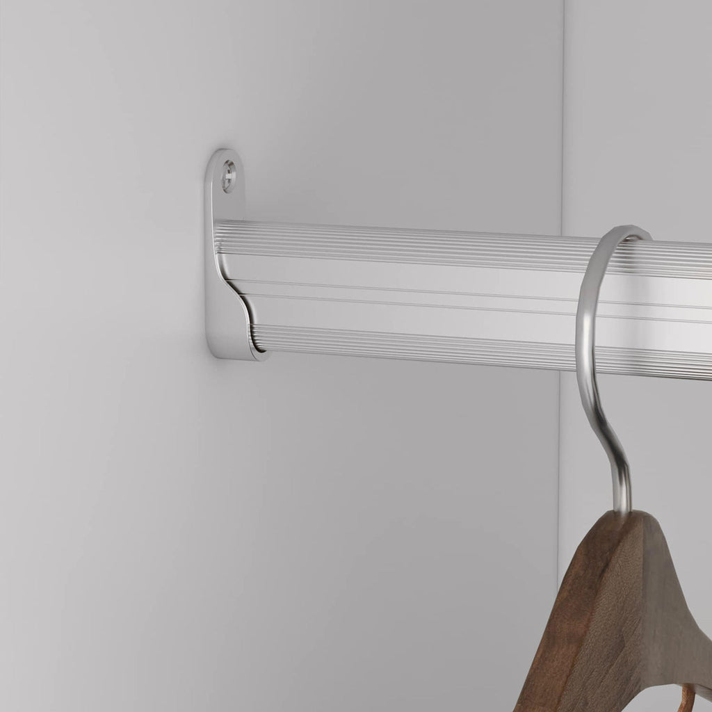B4 Modular Bathroom Closet Shelving System – Wood Wall‑Mounted
