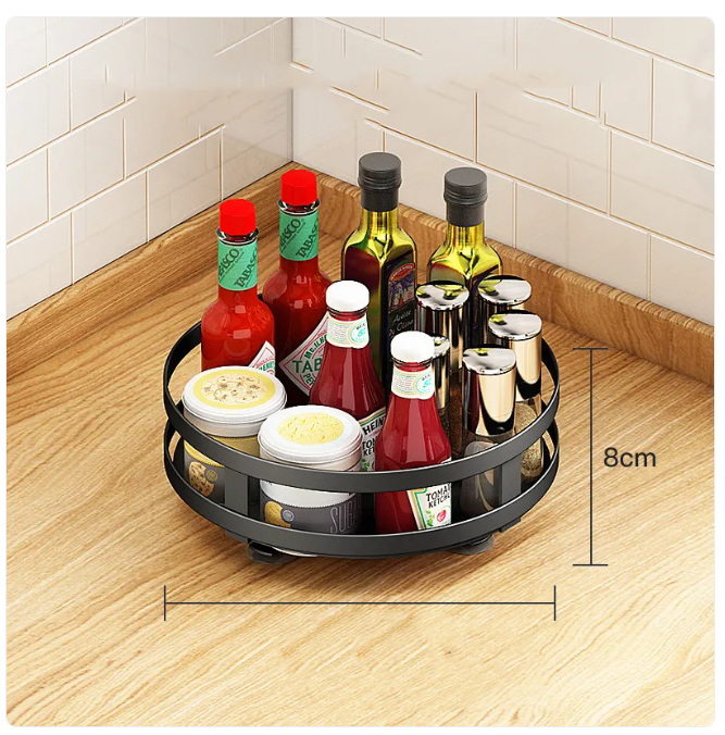Multifunctional Kitchen Spice Rack – Tiered Organizer