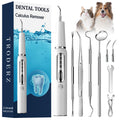 Plaque and Tartar Remover for Dogs and Cats Pet Dental Scaler with LED Light Electric Dog Teeth Cleaning Tools 3 Cleaning Mode Easy to Use and SafeWhite