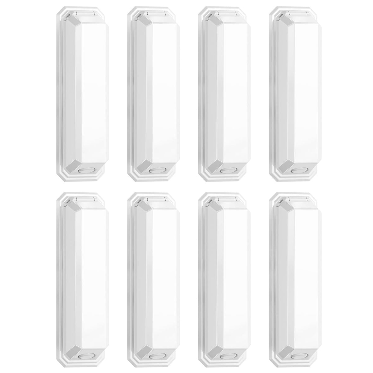 CLYMENE Light Switch Cover Guard Child Proof Wall Switch Cover Keeps Your Lights or Switches from Getting Accidentally Turned ON or Off Toggle Style (White 8 Pack)