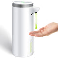 Seawah Automatic Soap Dispenser Touchless (Upgrade Auto & Manual Modes) - Adjustable Volume for Thick & Thin Liquid - IPX7 WaterProof - USB C Rechargeable Dish/Hand Soap Dispenser for Kitchen Bathroom